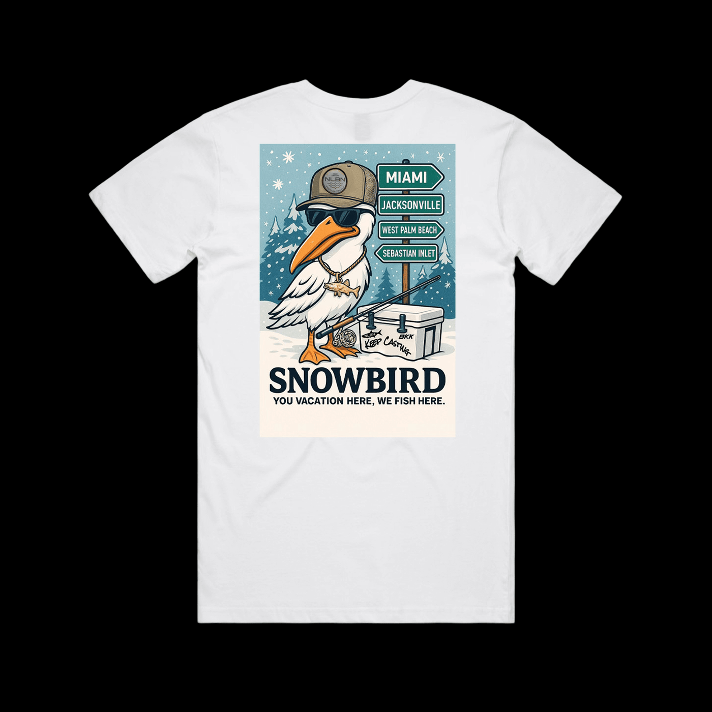 Cotton Short Sleeve - Snowbird