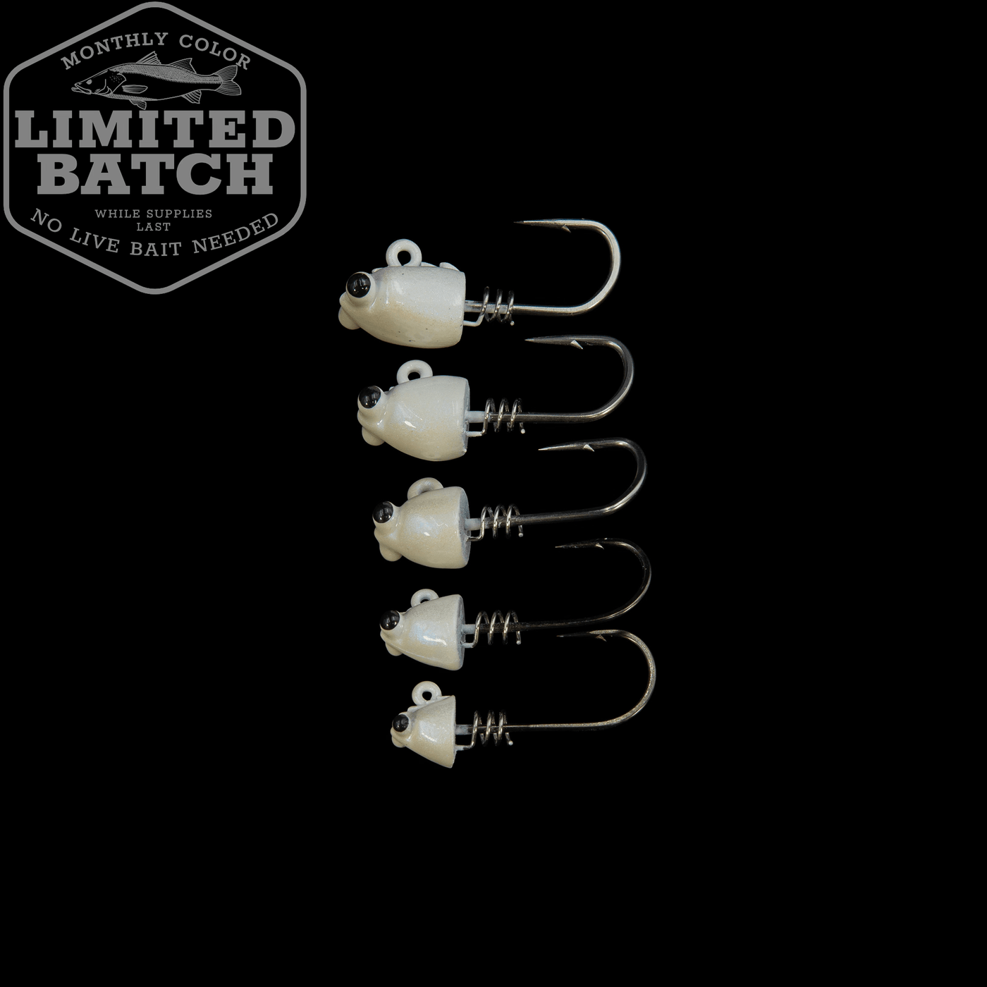 LTD - 3" Shrimp Jig Heads